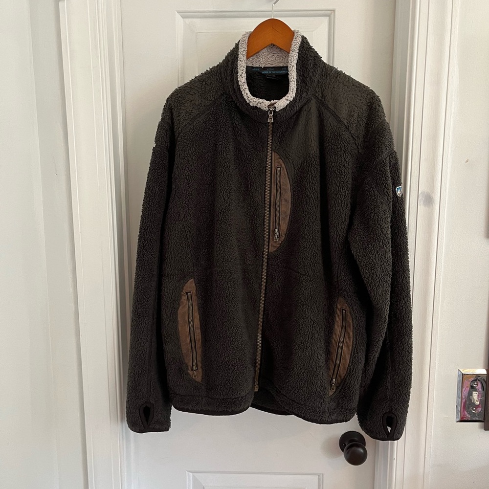 Kuhl Full Zip Sherpa Fleece Jacket